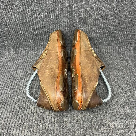 Olukai‎ Moloa Brown Slip On Boat Shoes Loafer Leather Mens Size 8.5 main image 8